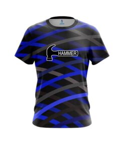 Hammer Turmoil Blue CoolWick Bowling Jersey
