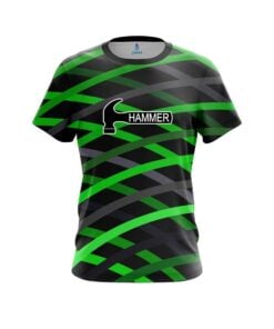 Hammer Turmoil Green CoolWick Bowling Jersey