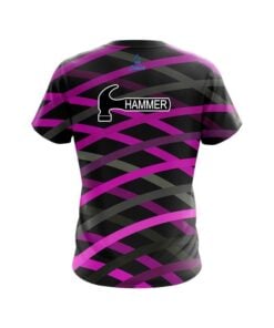 Alternative view of Hammer Turmoil Pink CoolWick Bowling Jersey