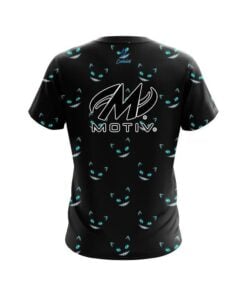 Alternative view of Motiv Cheshire Midnight Cat CoolWick Bowling Jersey