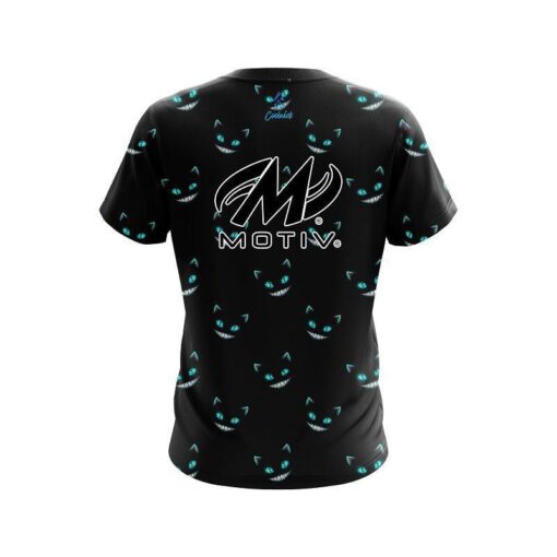 Motiv Cheshire Midnight Cat CoolWick Bowling Jersey - Image 2