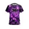 Motiv Purple Block Burst CoolWick Bowling Jersey