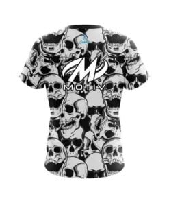 Alternative view of Motiv Skeleton Grunge CoolWick Bowling Jersey