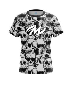 Motiv Skeleton Grunge CoolWick Bowling Jersey