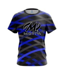 Motiv Turmoil Blue CoolWick Bowling Jersey