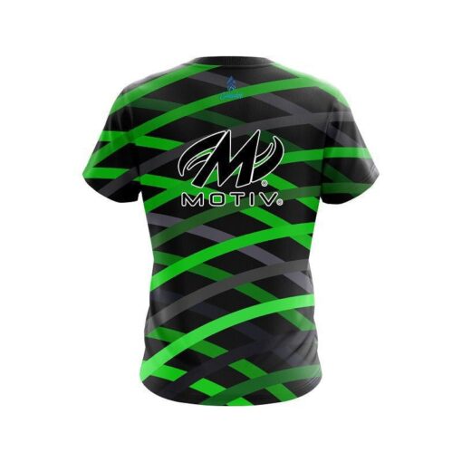 Motiv Turmoil Green CoolWick Bowling Jersey - Image 2