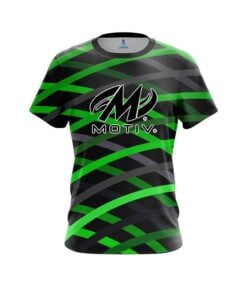 Motiv Turmoil Green CoolWick Bowling Jersey