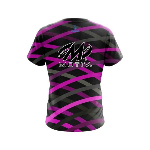 Motiv Turmoil Pink CoolWick Bowling Jersey - Image 2