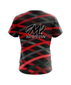 Alternative view of Motiv Turmoil Red CoolWick Bowling Jersey
