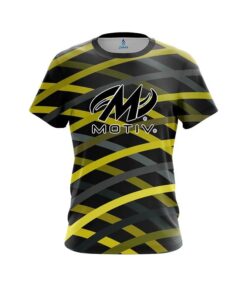 Motiv Turmoil Yellow CoolWick Bowling Jersey