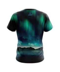 Alternative view of Plain Northern Lights CoolWick Bowling Jersey