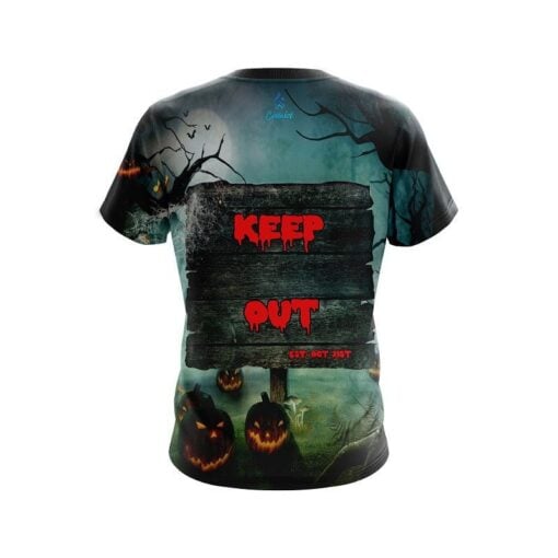 Ebonite Pumpkin Patch Danger CoolWick Bowling Jersey - Image 2