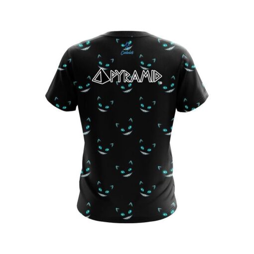 Pyramid Cheshire Midnight Cat CoolWick Bowling Jersey - Image 2