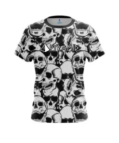 Pyramid Skeleton Grunge CoolWick Bowling Jersey