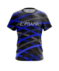 Pyramid Turmoil Blue CoolWick Bowling Jersey