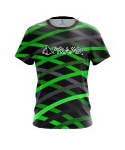 Pyramid Turmoil Green CoolWick Bowling Jersey