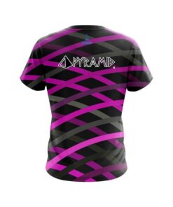 Alternative view of Pyramid Turmoil Pink CoolWick Bowling Jersey