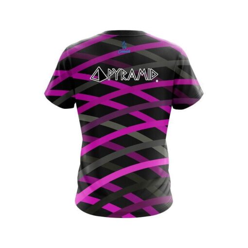 Pyramid Turmoil Pink CoolWick Bowling Jersey - Image 2
