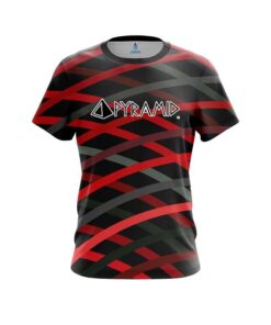 Pyramid Turmoil Red CoolWick Bowling Jersey