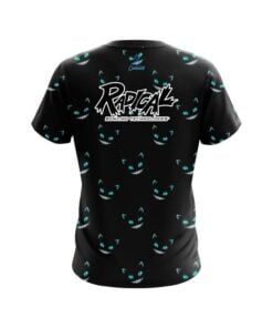 Alternative view of Radical Cheshire Midnight Cat CoolWick Bowling Jersey