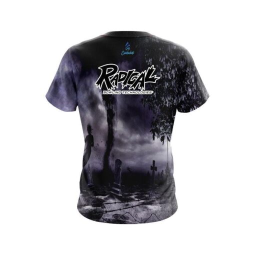 Radical Ghost Cemetery CoolWick Bowling Jersey - Image 2