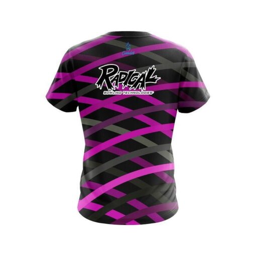 Radical Turmoil Pink CoolWick Bowling Jersey - Image 2