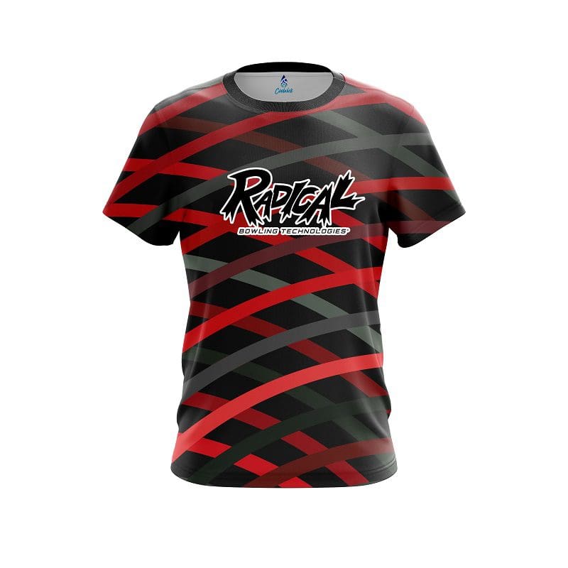 Radical Turmoil Red CoolWick Bowling Jersey