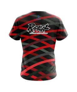 Alternative view of Radical Turmoil Red CoolWick Bowling Jersey