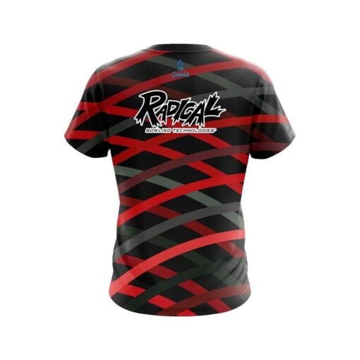 Radical Turmoil Red CoolWick Bowling Jersey - Image 2