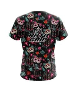 Alternative view of Roto Grip Day Of The Dead Cats CoolWick Bowling Jersey