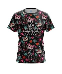 Roto Grip Day Of The Dead Cats CoolWick Bowling Jersey