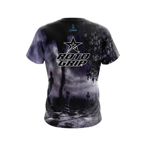 Roto Grip Ghost Cemetery CoolWick Bowling Jersey - Image 2