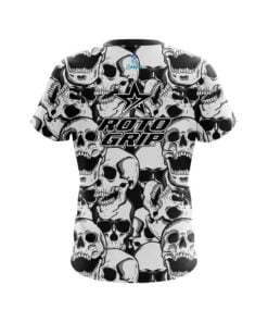 Alternative view of Roto Grip Skeleton Grunge CoolWick Bowling Jersey