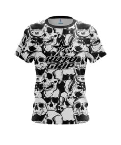Roto Grip Skeleton Grunge CoolWick Bowling Jersey