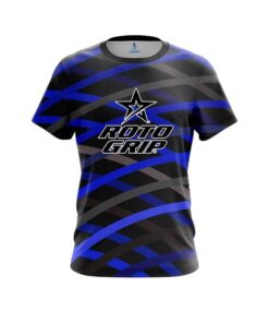 Roto Grip Turmoil Blue CoolWick Bowling Jersey