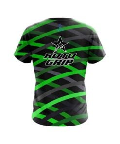 Alternative view of Roto Grip Turmoil Green CoolWick Bowling Jersey