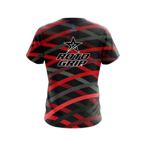 Roto Grip Turmoil Red CoolWick Bowling Jersey - Image 2