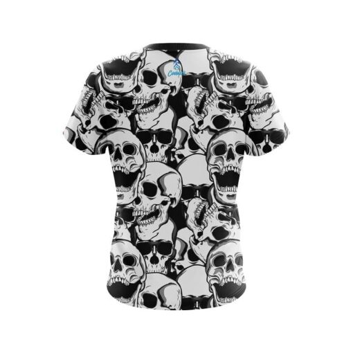 Plain Skeleton Grunge CoolWick Bowling Jersey - Image 2
