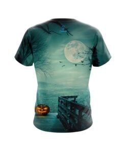 Alternative view of Plain Spooky Hollow CoolWick Bowling Jersey