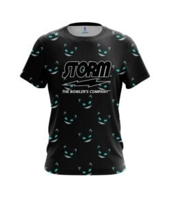Storm Cheshire Midnight Cat CoolWick Bowling Jersey