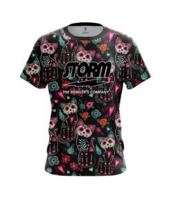 Storm Day Of The Dead Cats CoolWick Bowling Jersey