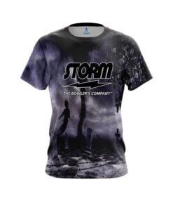 Storm Ghost Cemetery CoolWick Bowling Jersey