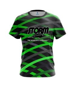 Storm Turmoil Green CoolWick Bowling Jersey