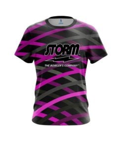 Storm Turmoil Pink CoolWick Bowling Jersey