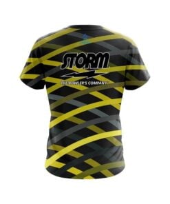 Alternative view of Storm Turmoil Yellow CoolWick Bowling Jersey