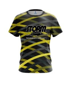 Storm Turmoil Yellow CoolWick Bowling Jersey
