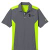 Track Dark Grey Nike Coolwick Dri-FIT Polo