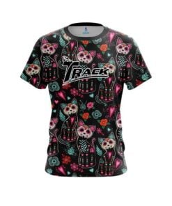 Track Day Of The Dead Cats CoolWick Bowling Jersey