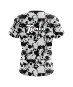 Alternative view of Track Skeleton Grunge CoolWick Bowling Jersey