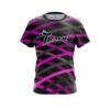 Track Turmoil Pink CoolWick Bowling Jersey